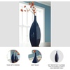 image:imageSignature Design by Ashley Abtinson Modern Indoor and Outdoor Glazed Ceramic Vase for IndoorOutdoor Use Faux amp Dried Florals Only Blue 65 W x 5 D x 1638 H65 W x 5 D x 16 H