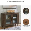 image:imageSignature Design by Ashley Accent Cabinet Mango Wood Fluted Glass