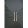 image:imageSignature Design by Ashley Accent Cabinet Modern Geometric Dark Green