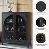 image:imageSignature Design by Ashley Accent Liquor Bar Cabinet Black Armenleigh