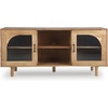 image:imageSignature Design by Ashley Adway 64Inch Wood Accent Storage Cabinet Brown