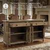 image:imageSignature Design by Ashley Barlomore 68 in Sideboard Buffet CabinetLight Brown