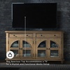 image:imageSignature Design by Ashley Barlomore 68 in Sideboard Buffet CabinetLight Brown