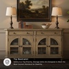 image:imageSignature Design by Ashley Barlomore 68 in Sideboard Buffet CabinetLight Brown