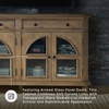 image:imageSignature Design by Ashley Barlomore 68 in Sideboard Buffet CabinetLight Brown