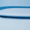 image:imageSignature Design by Ashley Bealen Indoor and Outdoor Decorative Glass Tabletop Vase with Wide Mouth Contemporary Accent Piece Blue 8 W x 8 D x 975 HTransparent Blue