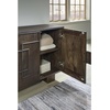 image:imageSignature Design by Ashley Cato Accent Cabinet Dark Brown