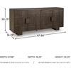 image:imageSignature Design by Ashley Cato Accent Cabinet Dark Brown