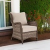 image:imageSignature Design by Ashley Clear Ridge Outdoor Handwoven Wicker Cushioned Lounge Chair 2 Count Light BrownLight Brown