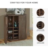 image:imageSignature Design by Ashley Coffee Bar Cabinet with Storage Medium Brown