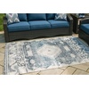 image:imageSignature Design by Ashley Daddridge IndoorOutdoor Patio Rug 5x7 Blue
