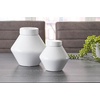 image:imageSignature Design by Ashley Domina Modern 11 Indoor amp Outdoor Ceramic Jar with Removable Lid White11 in