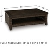 image:imageSignature Design by Ashley Drakes Beach Outdoor Patio Coffee Table
