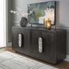 image:imageSignature Design by Ashley Elliston Contemporary Accent Cabinet with AntiTipping Dark Brown