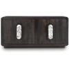 image:imageSignature Design by Ashley Elliston Contemporary Accent Cabinet with AntiTipping Dark Brown