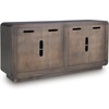 image:imageSignature Design by Ashley Elliston Contemporary Accent Cabinet with AntiTipping Dark Brown