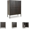 image:imageSignature Design by Ashley Fully Assembled Accent Cabinet Espresso
