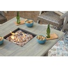 image:imageSignature Design by Ashley Haven Retreat Casual Weather Resistant Outdoor Fire Pit Table with 50000 BTU Burner Beige