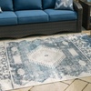 image:imageSignature Design by Ashley Indoor Outdoor Rug Blue Gray 8x10