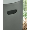 image:imageSignature Design by Ashley Kalmunds 175 Modern Ceramic IndoorOutdoor Stool Light Gray