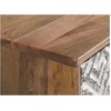 image:imageSignature Design by Ashley Kerrings Modern Glam Accent Cabinet Brown Black and WhiteRustic