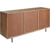 image:imageSignature Design by Ashley Kerrings Modern Glam Accent Cabinet Brown Black and WhiteRustic