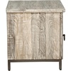 image:imageSignature Design by Ashley Laddford Rustic Chic Accent Cabinet or End Table Whitewash