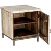 image:imageSignature Design by Ashley Laddford Rustic Chic Accent Cabinet or End Table Whitewash