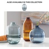 image:imageSignature Design by Ashley Lemmitt Amber Glass Table Vase 12 Inch Tall Contemporary Bottle Vase Watertight Indoor Outdoor Glass Construction Decorative Centerpiece AmberTransparent Brown