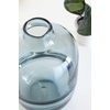 image:imageSignature Design by Ashley Lemmitt Amber Glass Table Vase 12 Inch Tall Contemporary Bottle Vase Watertight Indoor Outdoor Glass Construction Decorative Centerpiece AmberTransparent Blue