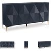 image:imageSignature Design by Ashley Loirwick Accent Cabinet Sideboard Dark Blue
