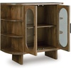 image:imageSignature Design by Ashley Niall Mango Wood Accent Cabinet with Doors