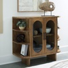 image:imageSignature Design by Ashley Niall Mango Wood Accent Cabinet with Doors