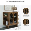 image:imageSignature Design by Ashley Niall Mango Wood Accent Cabinet with Doors