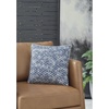 image:imageSignature Design by Ashley Nuvella 18x18 Outdoor Throw Pillow BlueWhite