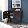 image:imageSignature Design by Ashley Orinfield Contemporary Accent Cabinet with 2 Doors Dark BrownDark Brown