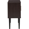 image:imageSignature Design by Ashley Orinfield Contemporary Accent Cabinet with 2 Doors Dark BrownDark Brown