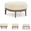 image:imageSignature Design by Ashley Outdoor Ottoman with Cushion Brown