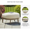 image:imageSignature Design by Ashley Outdoor Ottoman with Cushion Brown
