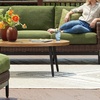 image:imageSignature Design by Ashley Oval Outdoor Coffee Table TwoTone BrownOutdoor Coffee Table