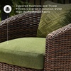 image:imageSignature Design by Ashley Oval Outdoor Coffee Table TwoTone BrownOutdoor Swivel Lounge Chair