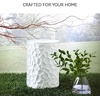 image:imageSignature Design by Ashley Polly Geometric Honeycomb Indoor Outdoor Accent Stool or Table WhiteIrregular