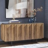image:imageSignature Design by Ashley Quintavious Casual Accent Cabinet with AntiTipping Light Brown amp Black