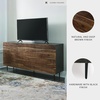 image:imageSignature Design by Ashley Roranville 69 Sideboard Buffet Accent CabinetBlack  Dark Brown