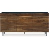 image:imageSignature Design by Ashley Roranville 69 Sideboard Buffet Accent CabinetBlack  Dark Brown