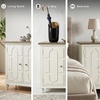 image:imageSignature Design by Ashley Roranville 69 Sideboard Buffet Accent CabinetWhite