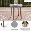 image:imageSignature Design by Ashley Round Outdoor End Table Patio Side Table