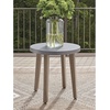 image:imageSignature Design by Ashley Round Outdoor End Table Patio Side Table