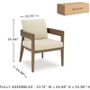 image:imageSignature Design by Ashley Serene Bay Outdoor Dining Arm Chairs Set of 2