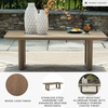 image:imageSignature Design by Ashley Serene Bay Patio Coffee Table Brown